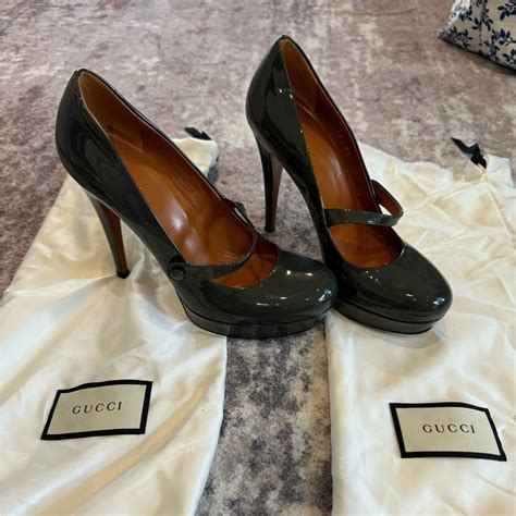 authentic gucci vernice crystal betty mary jane platform pumps|GUCCI Vernice Crystal Betty Mary Jane Platform Pumps 38.5 .